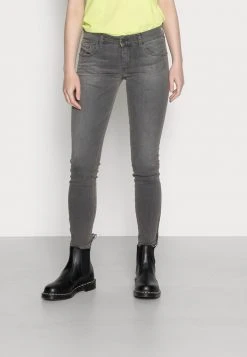 Flash Sale 🌟 Diesel SLANDY-LOW ZIP - Jeans Skinny Fit - Grey 🥰