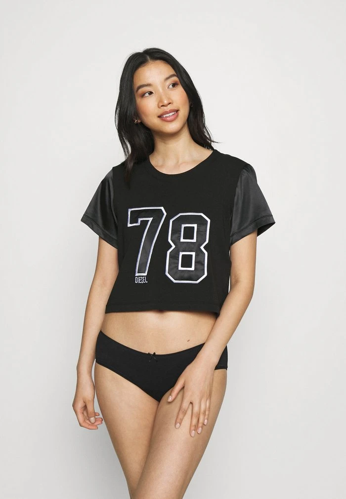 Cheap 🎁 Diesel UFTEE-ROUNDIE-SAT - Pyjama Top - Black ❤️ 4 Cheap 🎁 Diesel UFTEE-ROUNDIE-SAT - Pyjama Top - Black ❤️ - Image 2