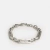 Best Pirce 🛒 Diesel Bracelet - Silver-coloured ⌛ -Vivid Styles Shop 064c89e019e547a89a92ce463505427b