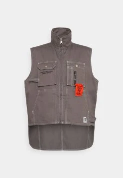 Buy ⌛ Diesel J-HOWE - Waistcoat - Light Grey 👍