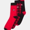 Wholesale ⭐ Diesel HERMINE 3 PACK - 🥰 Socks - Red/black ❤️ -Vivid Styles Shop 10eef5c4055d4e4f8c2189572753b371