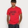 Promo 🎉 Diesel DIEGOR - Print T-shirt - Red ✨
