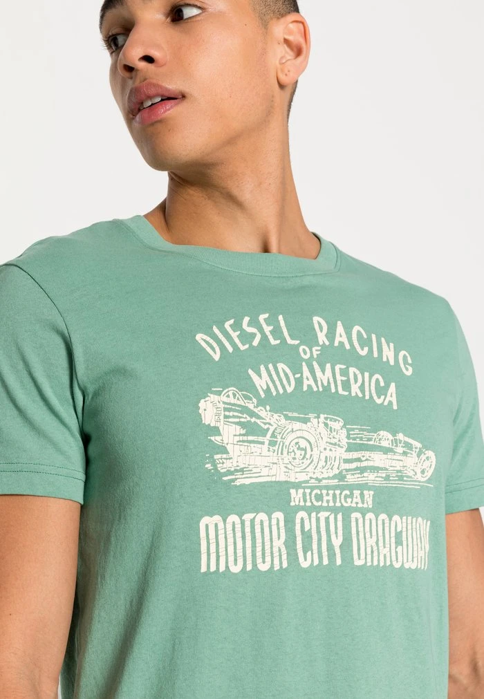 Promo ⭐ Diesel DIEGOR - Print T-shirt - Green ❤️ 7 Promo ⭐ Diesel DIEGOR - Print T-shirt - Green ❤️ - Image 5