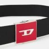 Outlet 😀 Diesel B PLAKUE - Belt - Black ⭐ -Vivid Styles Shop 145a00c7af104862b62363f87b7bd117