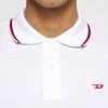 Discount 🥰 Diesel Polo Shirt - White ❤️ -Vivid Styles Shop 14a5a3bcdbeb4c6a947616684a8924df