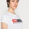 Hot Sale 🌟 Diesel Print T-shirt - White 😉 -Vivid Styles Shop 17ea33c38b75413f914c58d944dd0f1b