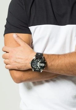 Coupon 😍 Diesel MR DADDY 2.0 - Chronograph ⌚ Watch - Black 🔥
