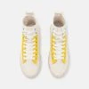 Best deal 🛒 Diesel S-ATHOS MID W - High-top Trainers - White/yellow ❤️ -Vivid Styles Shop 194c9c7013d8404d97e9ab095eff51dc