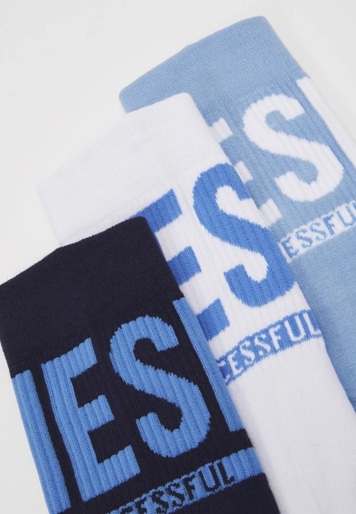 Brand new ✔️ Diesel SKM-RAY-THREEPACK 3 PACK - ⭐ Socks - Blue/white ✔️ 4 Brand new ✔️ Diesel SKM-RAY-THREEPACK 3 PACK - ⭐ Socks - Blue/white ✔️ - Image 2