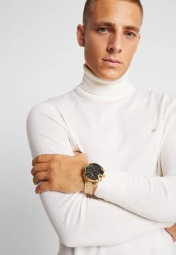 Best Sale 💯 Diesel GRIFFED - Chronograph ⌚ Watch - Gold-coloured ✨