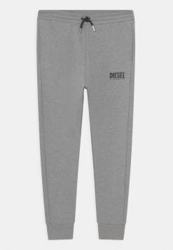 Hot Sale 🧨 Diesel LOGO UNISEX - Tracksuit Bottoms - Mottled Grey 🥰