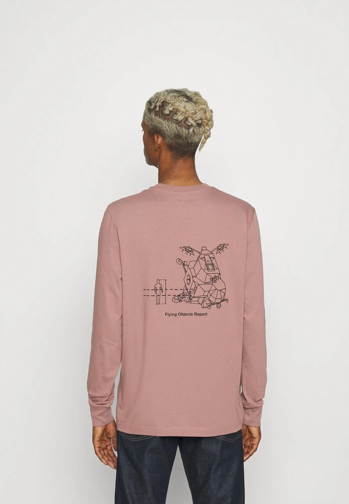 Best Pirce 👏 Diesel T-JUST-LS-B52 UNISEX - Print T-shirt - Aubergine ❤️ 5 Best Pirce 👏 Diesel T-JUST-LS-B52 UNISEX - Print T-shirt - Aubergine ❤️ - Image 3