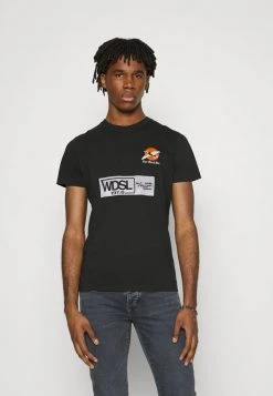 Wholesale โจ Diesel DIEGOR - Print T-shirt - Black ๐คฉ