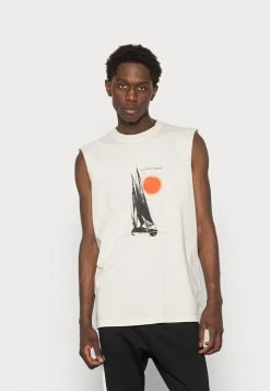 Cheap 💯 Diesel BEACH - Print T-shirt - White 🎉