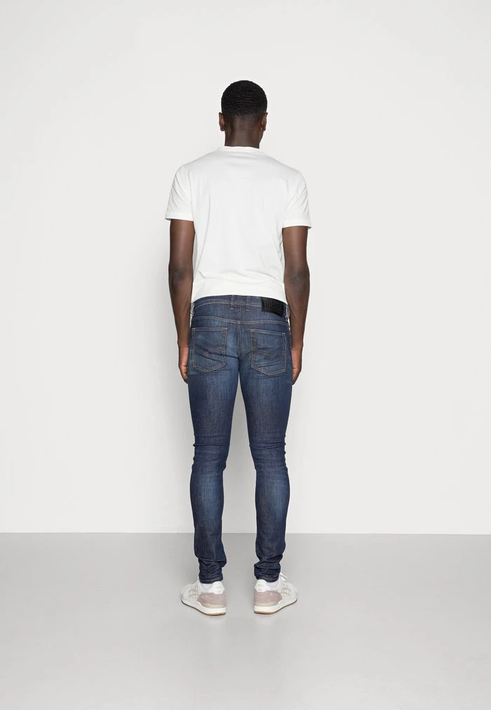 Promo 😉 Diesel SLEENKER - Jeans Skinny Fit - Dark-blue Denim 🎉 5 Promo 😉 Diesel SLEENKER - Jeans Skinny Fit - Dark-blue Denim 🎉 - Image 3