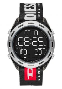 Coupon 🌟 Diesel CRUSHER - Digital ⌚ Watch - Black 🎁