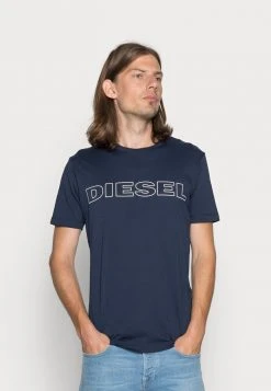 Cheapest 🧨 Diesel UMLT-JAKE - Print T-shirt - Dark Blue 😉