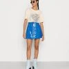 Deals ⭐ Diesel AMBRA - Mini 🧨 Skirt - Blue 🥰 -Vivid Styles Shop 25140b9ea938448bae70bcdfa2358734