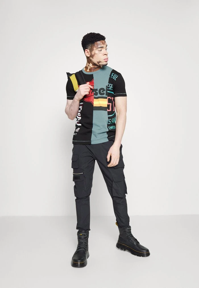 Hot Sale ⌛ Diesel T-DIEGIE - Print T-shirt - Black 😉 4 Hot Sale ⌛ Diesel T-DIEGIE - Print T-shirt - Black 😉 - Image 2