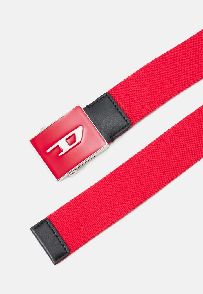 Best Pirce 🎉 Diesel B PLAKUE - Belt - Red 😀 4 Best Pirce 🎉 Diesel B PLAKUE - Belt - Red 😀 - Image 2