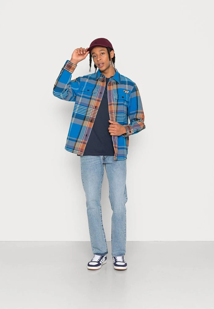 Best Pirce โ๏ธ Diesel CROSS - ๐ Shirt - Blue ๐ฏ 4 Best Pirce โ๏ธ Diesel CROSS - ๐ Shirt - Blue ๐ฏ - Image 2