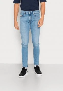 Budget ⌛ Diesel LIBRARY 2019 STRUKT - Slim Fit Jeans - Medium Blue 🎁