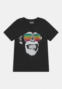 Cheap ๐ Diesel TONKEY - Print T-shirt - Nero ๐