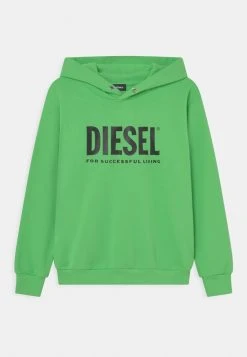 Hot Sale 💯 Diesel OVER UNISEX - Hoodie - Green Fluo 👍