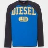 Top 10 ✔️ Diesel RAGLEN - Sweatshirt - Blue ✔️ -Vivid Styles Shop 2e82353889cf405db0fa64e53f94152f