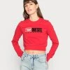 Cheap ⌛ Diesel F-SLIMMY-DIV - Sweatshirt - Red 😉