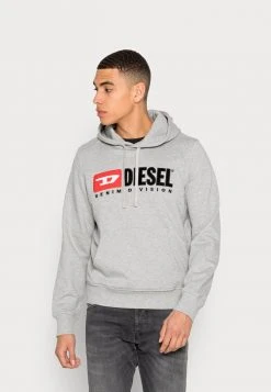 Flash Sale ✔️ Diesel GINN HOOD - Hoodie - Gray 🧨