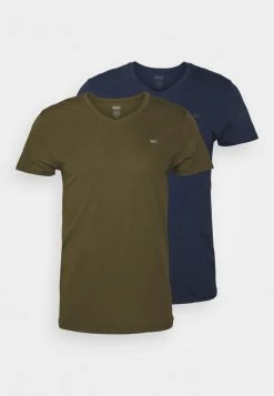Best deal ⌛ Diesel UMTEE-MICHAEL-TUBE-T 2 PACK - Undershirt - Dark Blue/green 🔔
