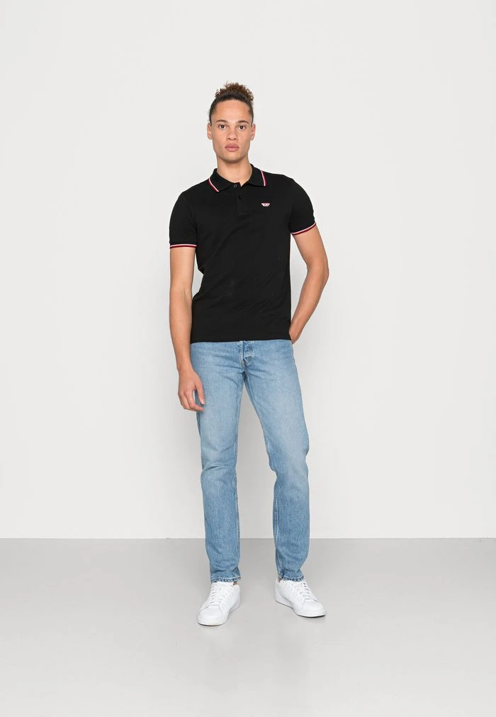 Best Pirce ⭐ Diesel Polo 👏 Shirt - Black ⌛ 4 Best Pirce ⭐ Diesel Polo 👏 Shirt - Black ⌛ - Image 2
