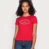 Best reviews of 🔥 Diesel BIGOVAL - Print T-shirt - Red 🤩