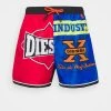 Hot Sale ⭐ Diesel BMBX-WAVE-B - Swimming Shorts - Red/blue ⭐