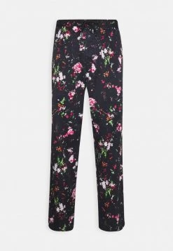 Discount 😉 Diesel P-TOLLER FLOWER - Trousers - Black ❤️