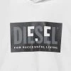Outlet 😀 Diesel OVER UNISEX - Sweatshirt - Bianco ✨ -Vivid Styles Shop 39f4f5b7893c47b0944c33559e7b65f3