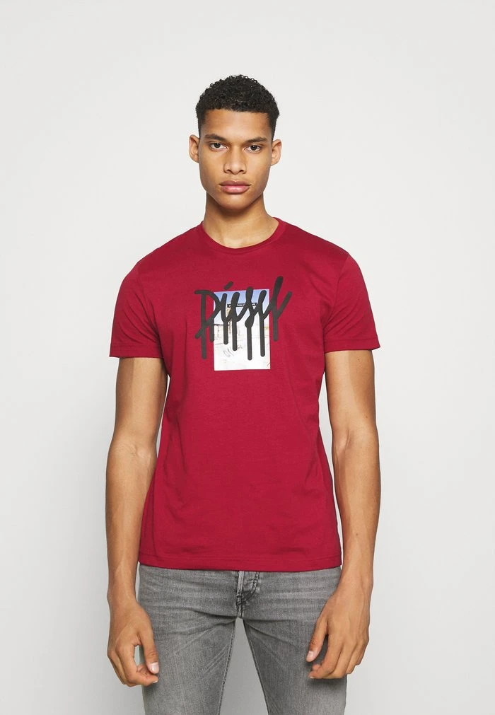 Best deal 😉 Diesel DIEGOS - Print T-shirt - Red 👍 3 Best deal 😉 Diesel DIEGOS - Print T-shirt - Red 👍
