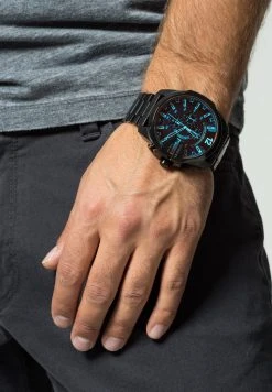 Best Sale 🎁 Diesel MEGA CHIEF - Chronograph ⌚ Watch - Black 👍