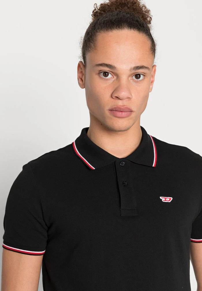 Best Pirce ⭐ Diesel Polo 👏 Shirt - Black ⌛ 7 Best Pirce ⭐ Diesel Polo 👏 Shirt - Black ⌛ - Image 5