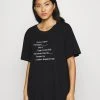 Best deal 🛒 Diesel UFTEE-ELODIE - Nightie - Black ✨