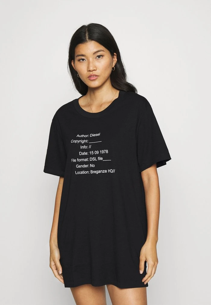 Best deal 🛒 Diesel UFTEE-ELODIE - Nightie - Black ✨ 3 Best deal 🛒 Diesel UFTEE-ELODIE - Nightie - Black ✨