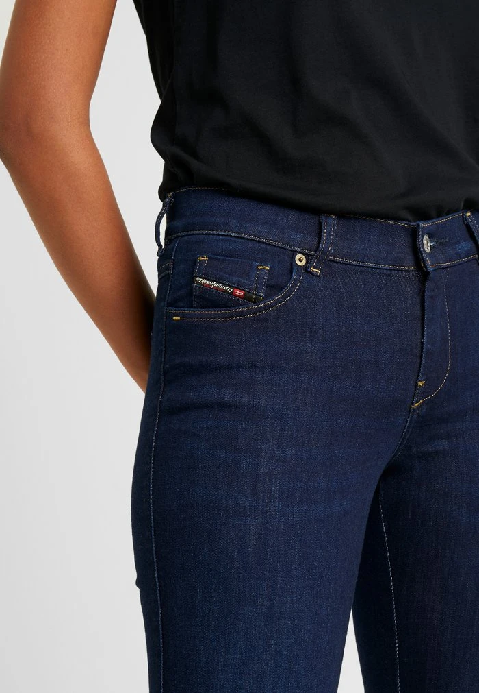 Outlet ⌛ Diesel D-SANDY - Slim Fit 🛒 Jeans - Indigo ✨ 6 Outlet ⌛ Diesel D-SANDY - Slim Fit 🛒 Jeans - Indigo ✨ - Image 4