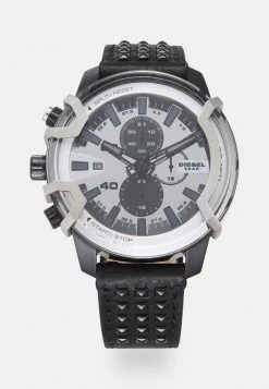 Discount ⭐ Diesel GRIFFED - Chronograph ⌚ Watch - Black/silver ✔️