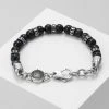 Hot Sale 🔥 Diesel BEADS - Bracelet - Schwarz ✨ -Vivid Styles Shop 44e99bceb5eb427bb06e9867f56e48aa