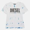 Hot Sale 🧨 Diesel TIFTY TYE DYE UNISEX - Print T-shirt - Bianco ⭐
