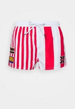 Best Pirce 😀 Diesel CAYBAY - Swimming Shorts - Red/white 😉