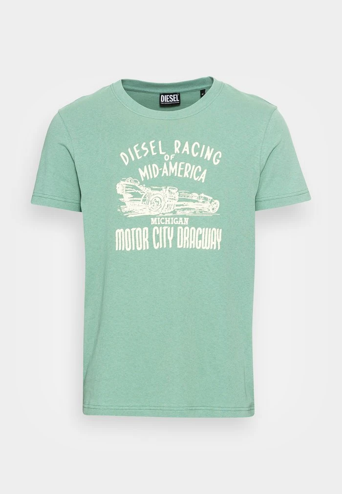 Promo ⭐ Diesel DIEGOR - Print T-shirt - Green ❤️ 6 Promo ⭐ Diesel DIEGOR - Print T-shirt - Green ❤️ - Image 4