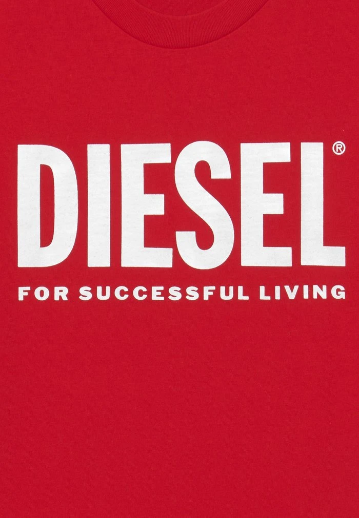 Cheap 🤩 Diesel JUST LOGO - Print T-shirt - Red Blood 😉 5 Cheap 🤩 Diesel JUST LOGO - Print T-shirt - Red Blood 😉 - Image 3