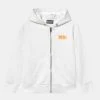 Coupon 👏 Diesel LOGO UNISEX - Zip-up Sweatshirt - Bianco 🔔